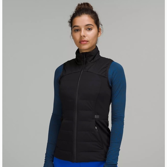 Lululemon Down For It All Vest in Black size 4 - Picture 2 of 2